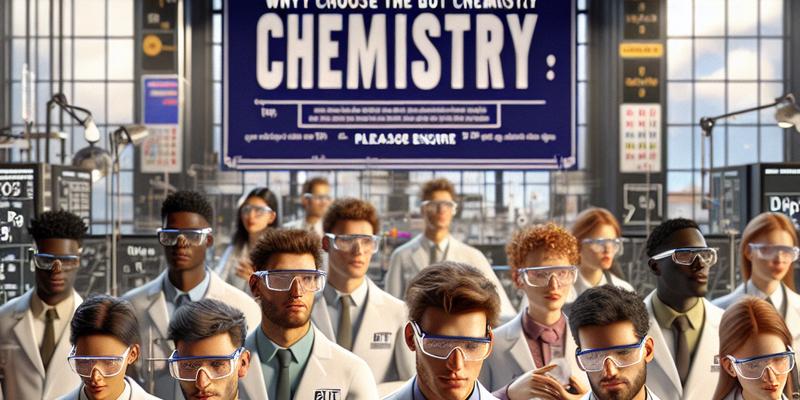 Pourquoi Choisir le Cursus BUT Chimie